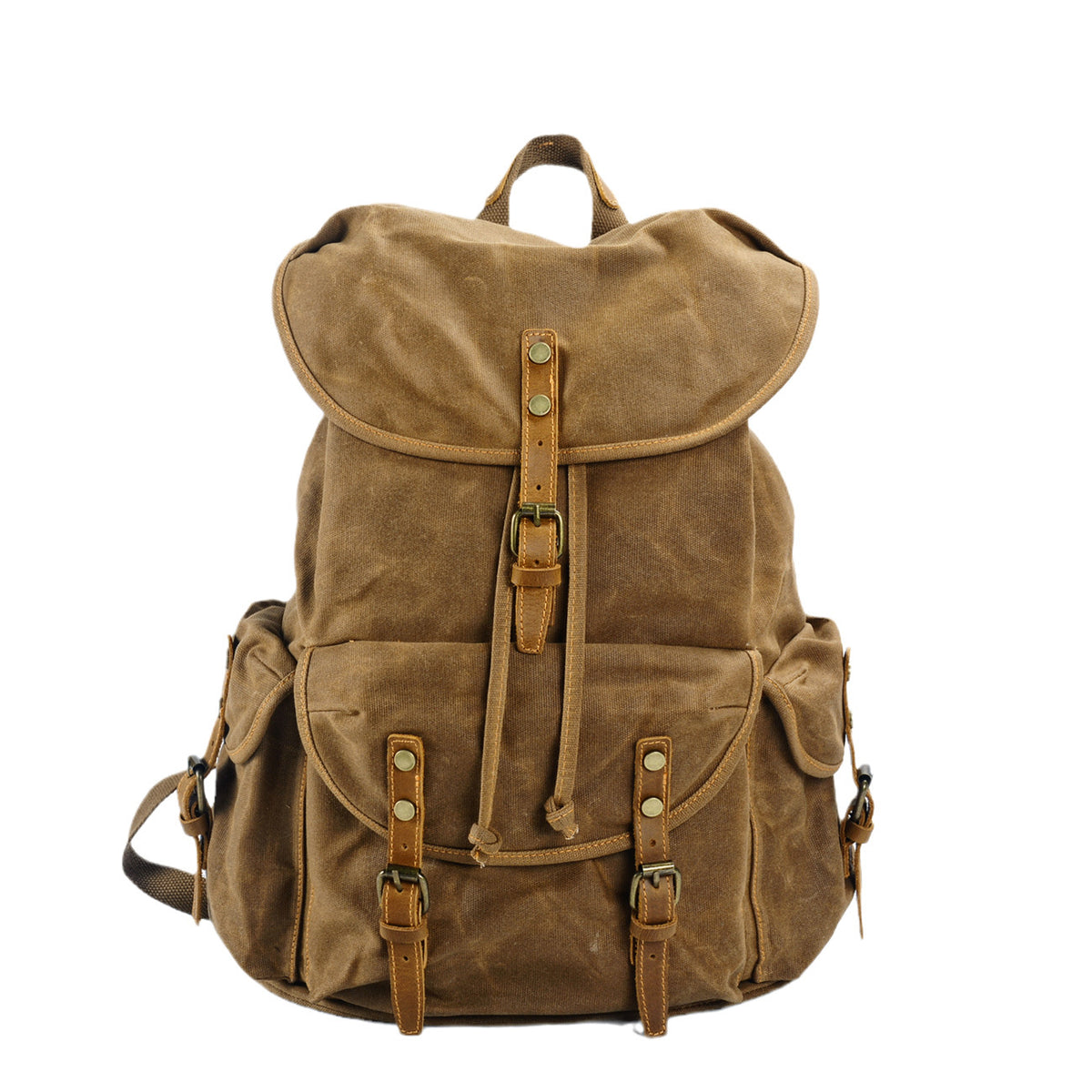 Soft Waxed Canvas Rucksack