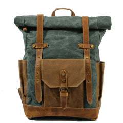 Waxed Canvas Travel Rucksack