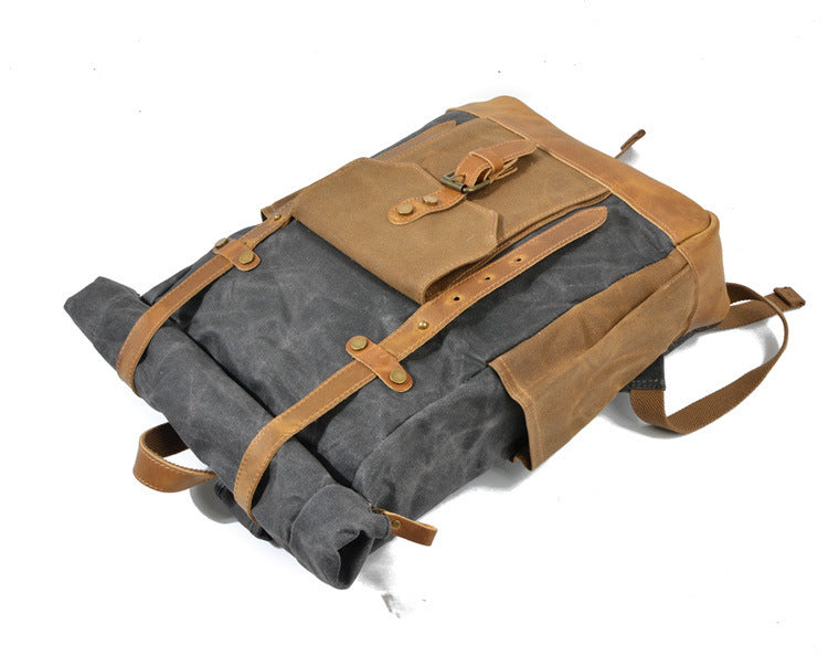 Waxed Canvas Travel Rucksack