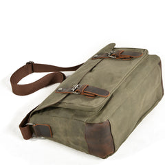 Oil-Waxed Canvas Sling Bag