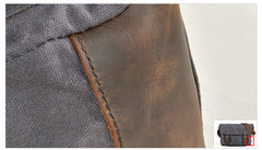 Oil-Waxed Canvas Sling Bag