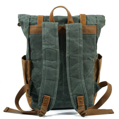 Waxed Canvas Travel Rucksack