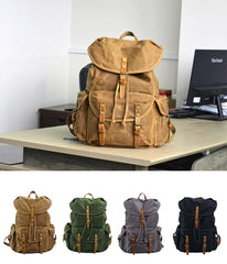 Soft Waxed Canvas Rucksack