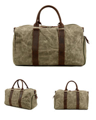 Canvas Gym Bag, Wet & Dry