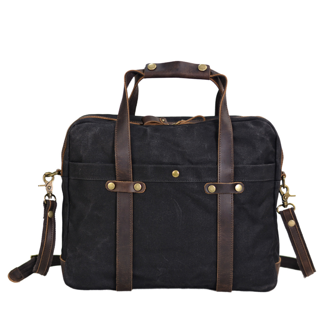 Water-Repellent Canvas Laptop Brief