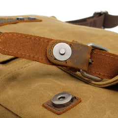 Canvas Laptop Crossbody Bag