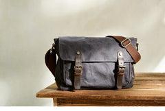 Oil-Waxed Canvas Sling Bag