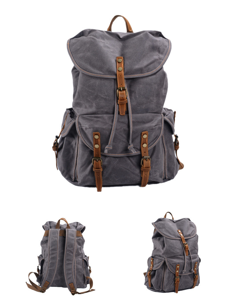 Soft Waxed Canvas Rucksack