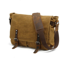 Canvas Laptop Crossbody Bag