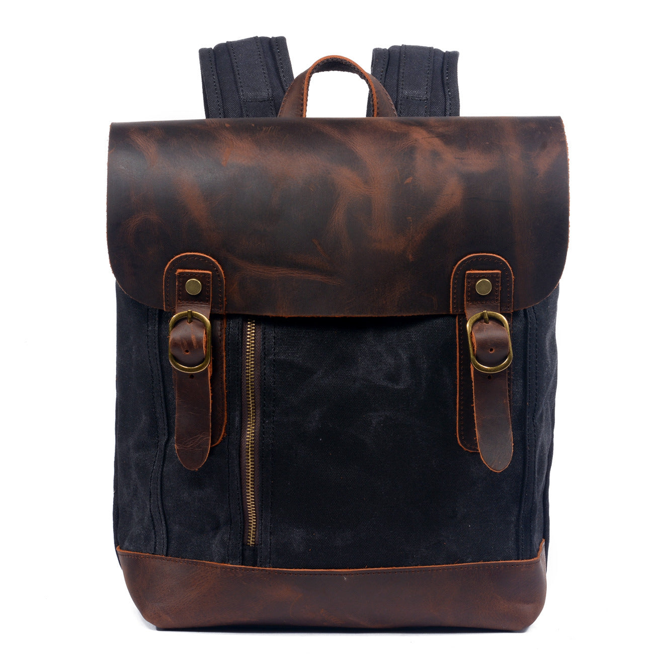 Hard-Waxed Canvas Travel Rucksack