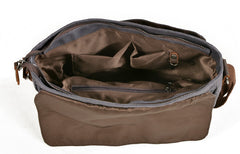 Oil-Waxed Canvas Sling Bag