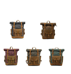 Waxed Canvas Travel Rucksack