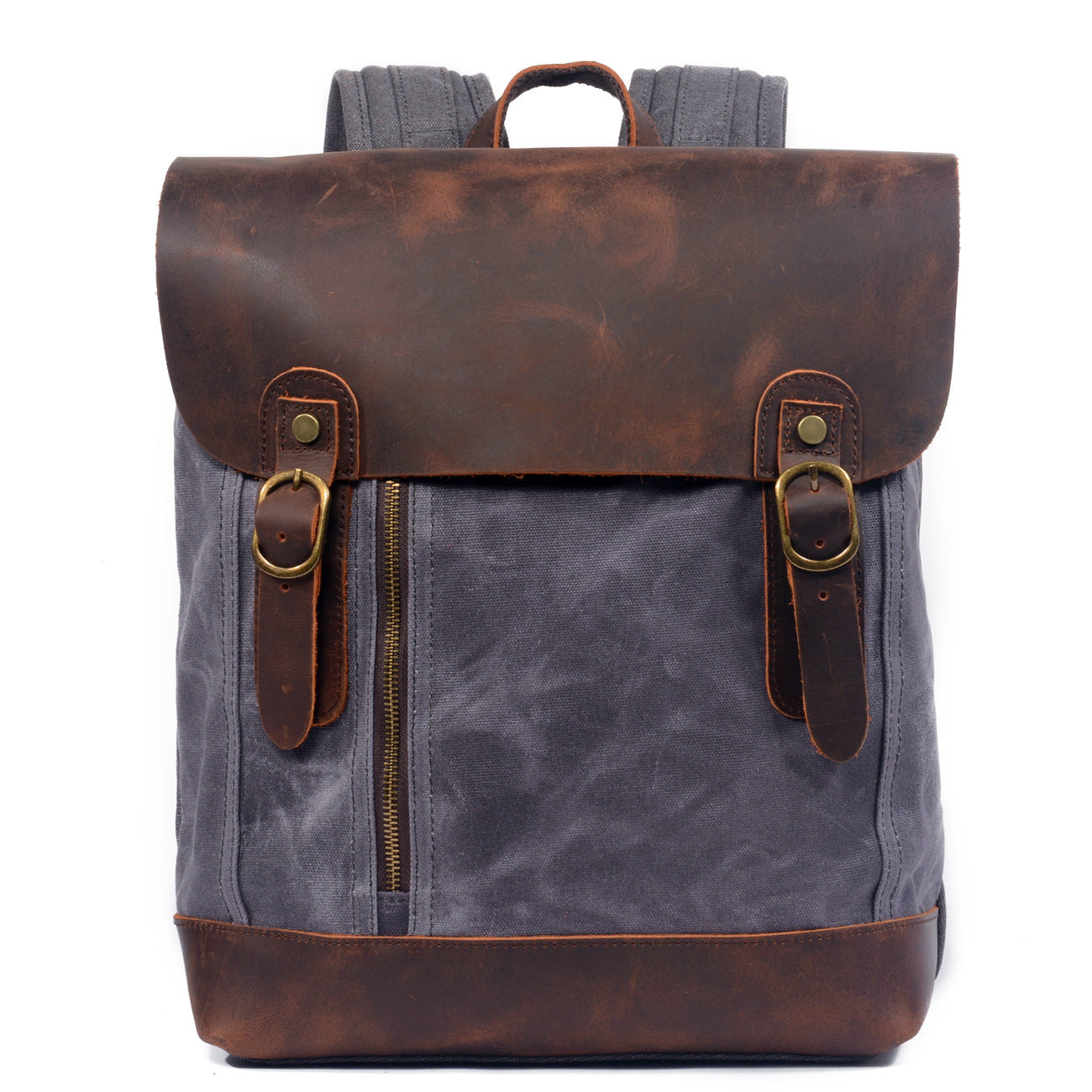 Hard-Waxed Canvas Travel Rucksack