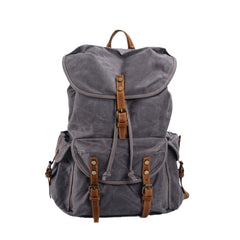 Soft Waxed Canvas Rucksack