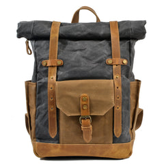 Waxed Canvas Travel Rucksack