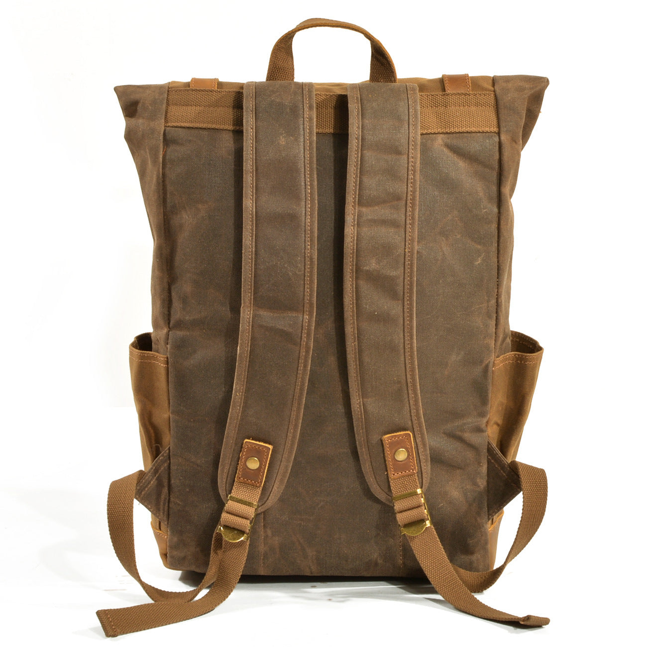 Oil-Waxed Canvas Weekend Rucksack