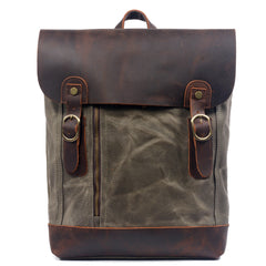 Hard-Waxed Canvas Travel Rucksack