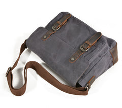 Oil-Waxed Canvas Sling Bag