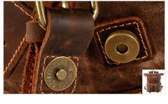 Waxed Canvas Contrast Rucksack