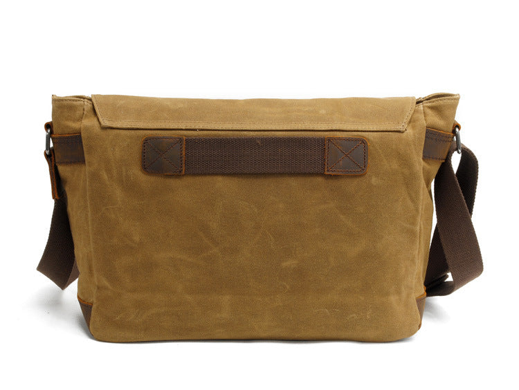 Canvas Laptop Crossbody Bag