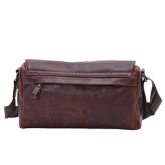 Full-Grain Leather Cylinder Bag