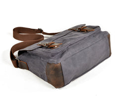 Oil-Waxed Canvas Sling Bag