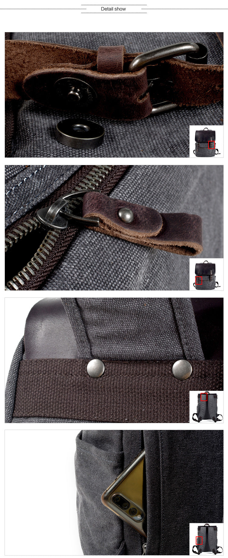 Canvas Business Rucksack