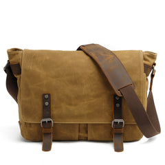 Canvas Laptop Crossbody Bag