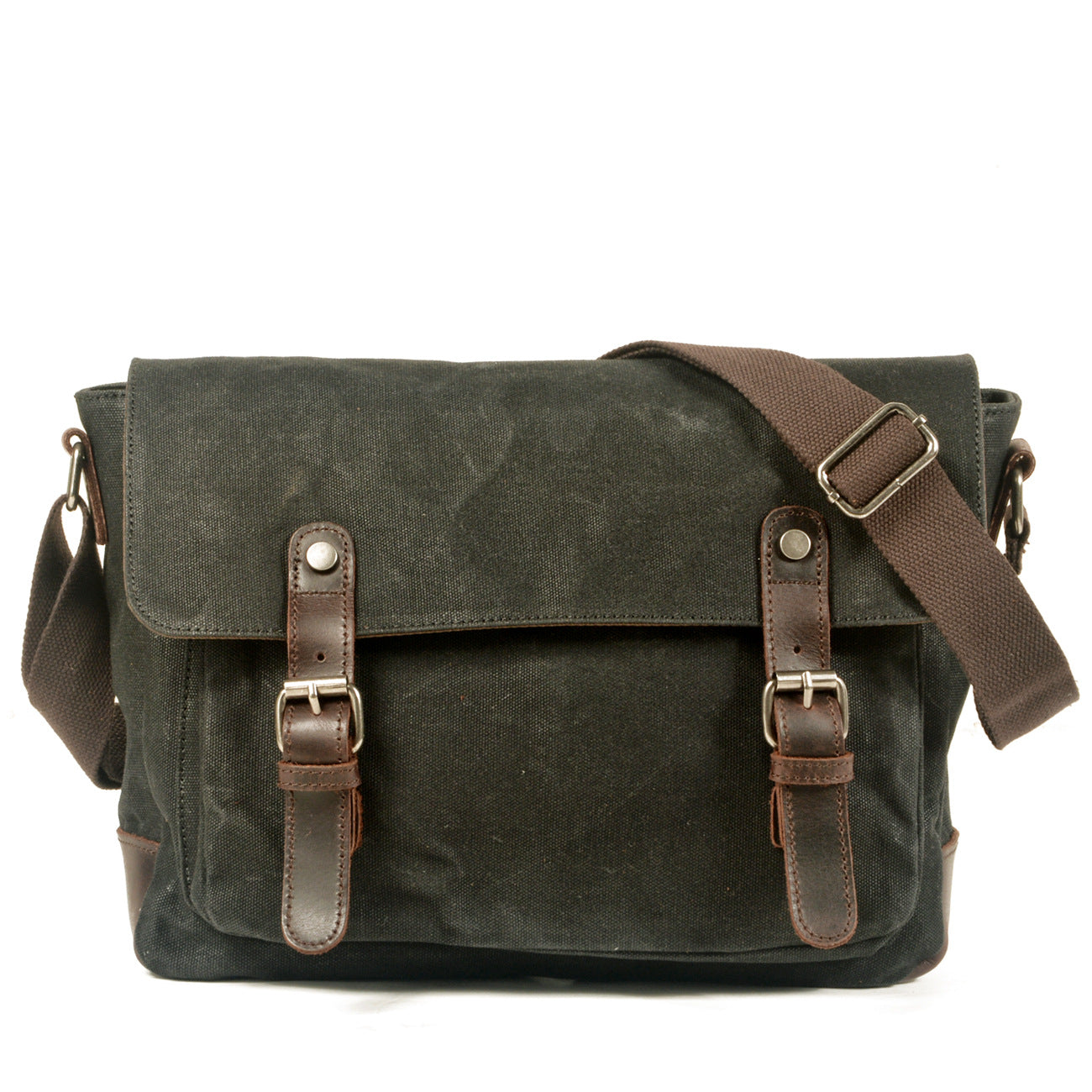 Oil-Waxed Canvas Sling Bag