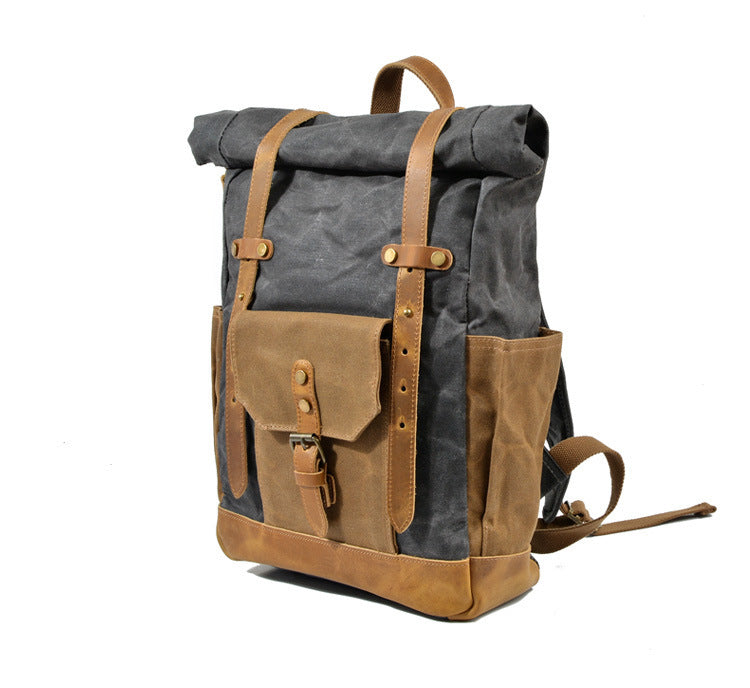 Waxed Canvas Travel Rucksack