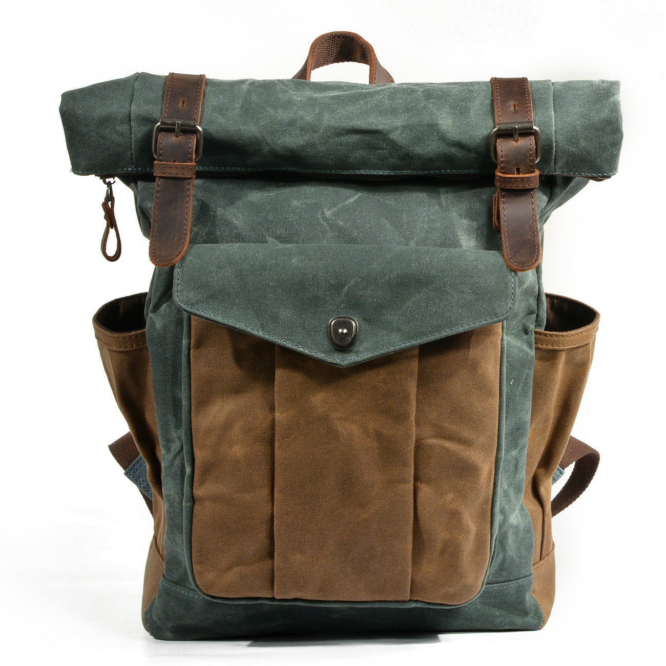 Oil-Waxed Canvas Outdoor Rucksack