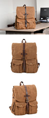 Waxed Canvas 16" Laptop Rucksack