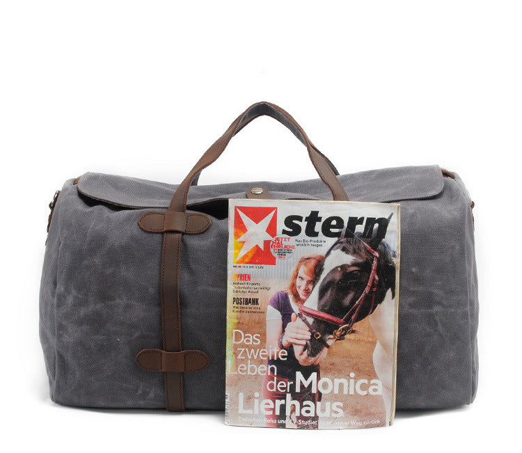 Waxed Canvas Travel Bag