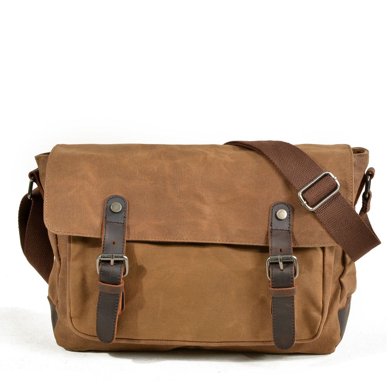 Oil-Waxed Canvas Sling Bag