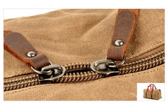 Canvas Gym Bag, Wet & Dry